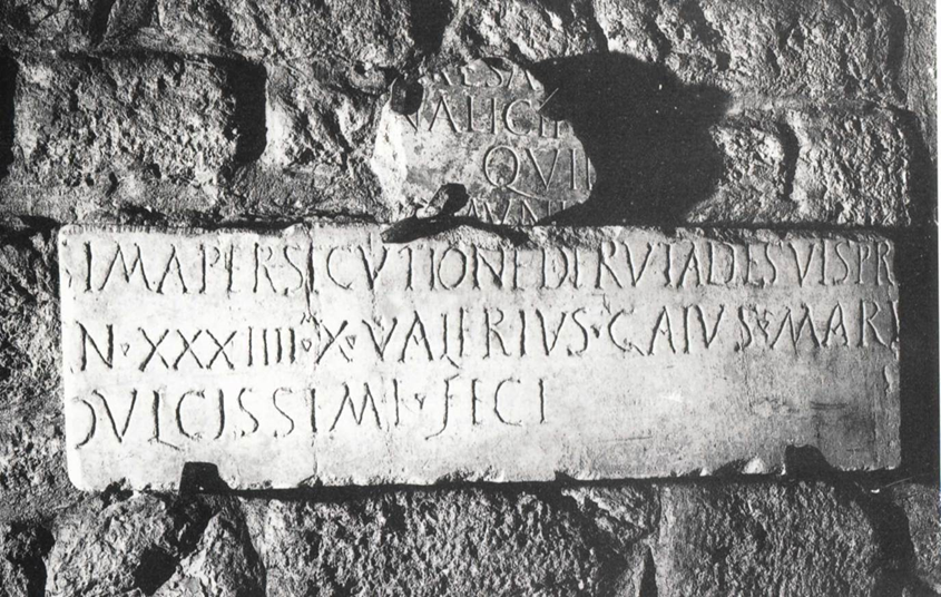 epigrafe paleocristiana