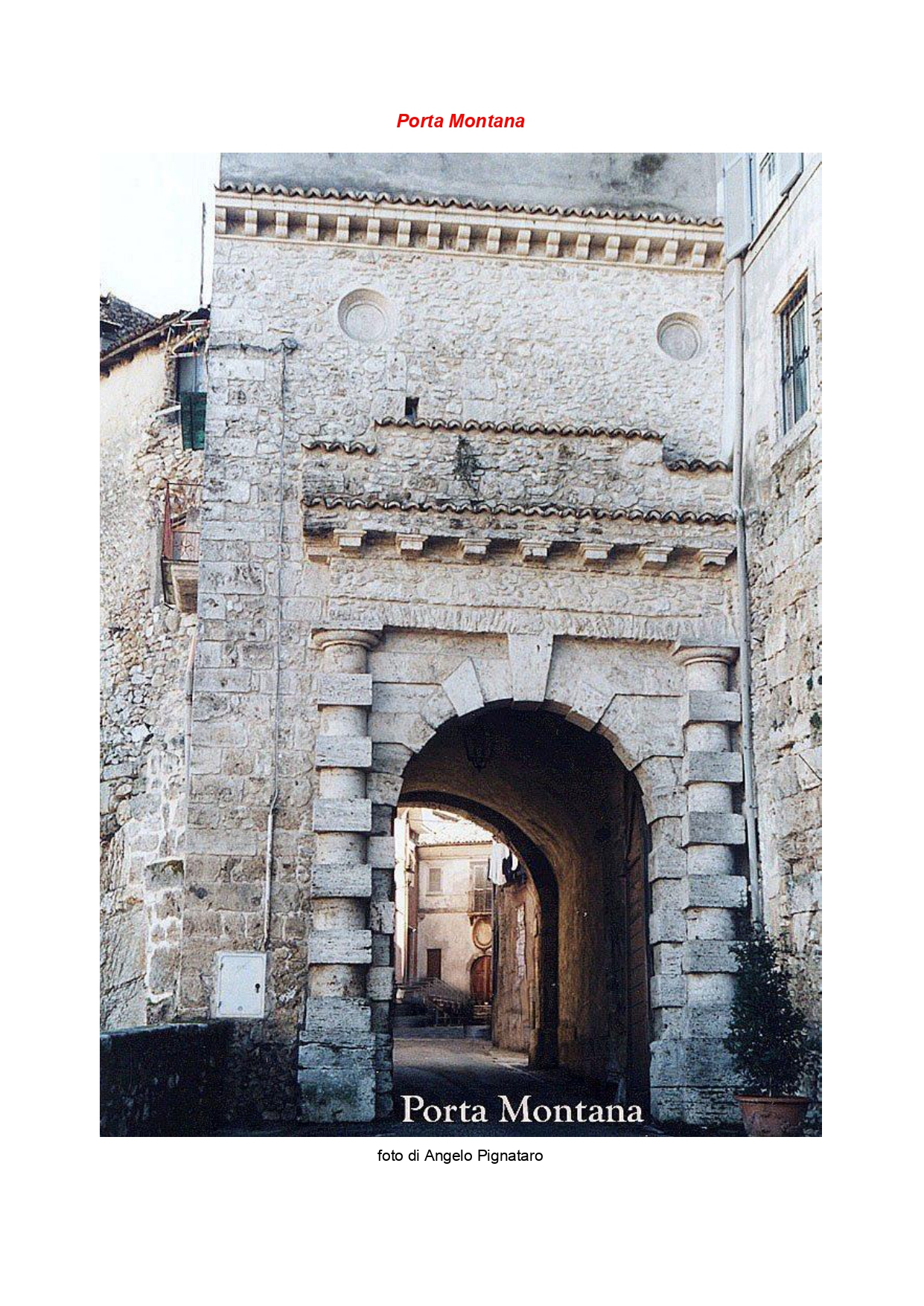 6. porta montana